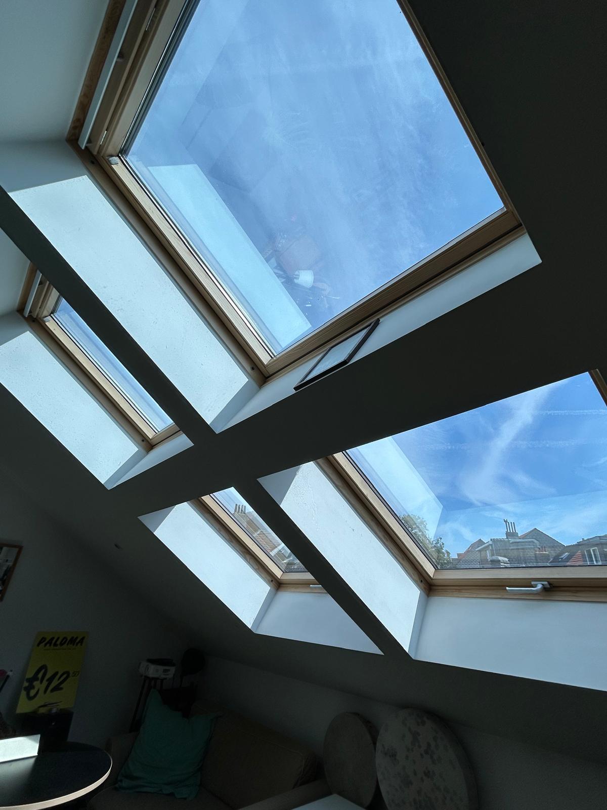 Fenêtres de toit installées par VR Solution